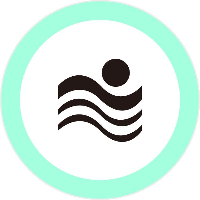 水泳 スポーツ 6mmアイコンの浸透印 [ 7562111 ]