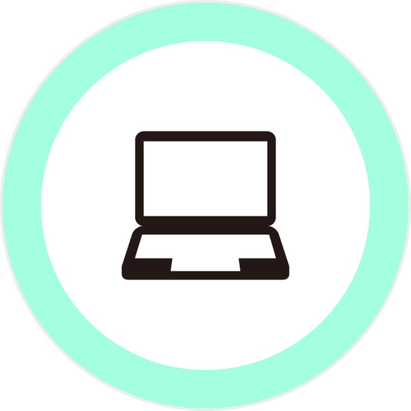 ノートPC パソコン 6mm アイコン 仕事 勉強 小さい はんこ ハンコ イラスト カレンダー 浸透印 シャチ..