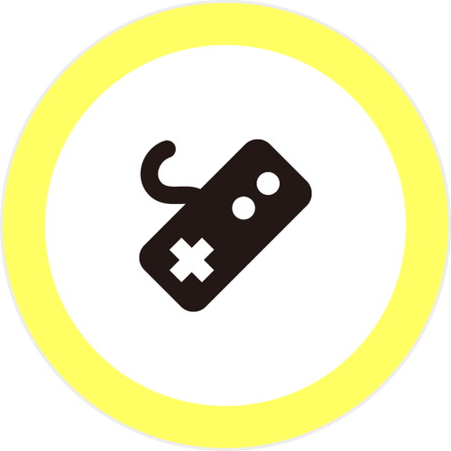 ゲーム コントローラー 3mm アイコン 遊び ゲーマー 小さい はんこ ハンコ イラスト 浸透印 シャチハタ..