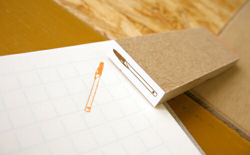 ボールペン 文房具 アイコン スタンプ イラスト ペン はんこ ハンコ ゴム印 [1139]