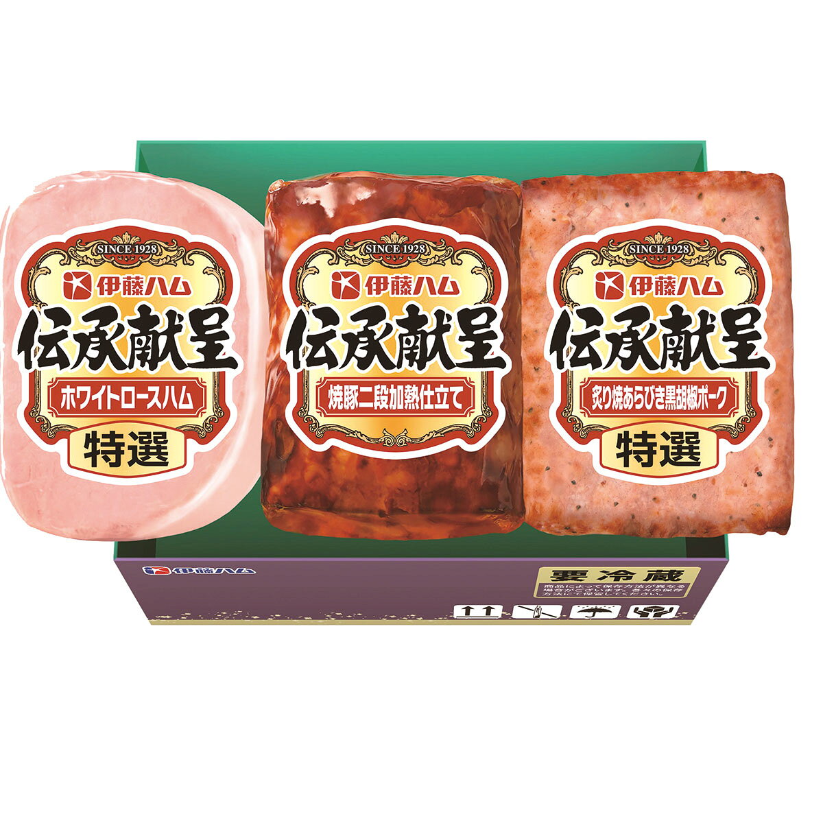Rakuten - 伊藤ハム 伝承献呈ギフト IGM-30 送料無料 お中元 ギフト 贈り物 プレゼント ハムギフト ハム お肉