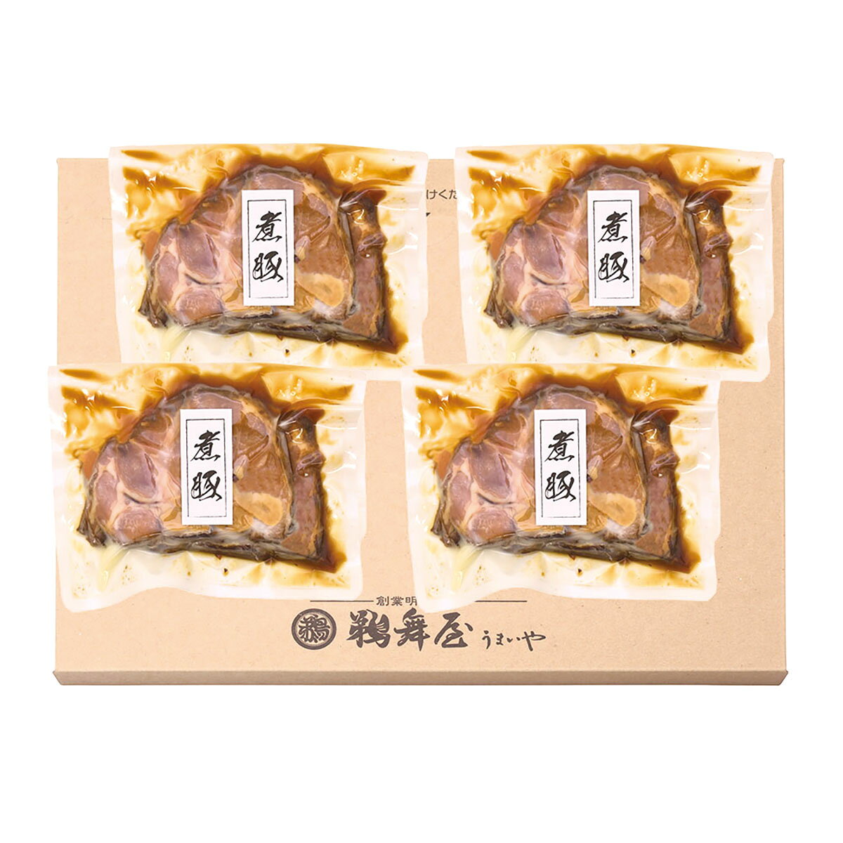 e-shop大澤屋の鵜舞屋 国産厚切り煮豚丼の具 NB-4 送料無料 冷凍 お中元 ギフト 贈り物 プレゼント 九州産 豚肩ロース 豚丼 どんぶり｜アングル2