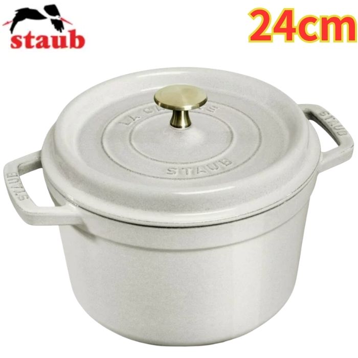 楽天市場】ストウブ 24cm（カラーホワイト）（鍋・フライパン