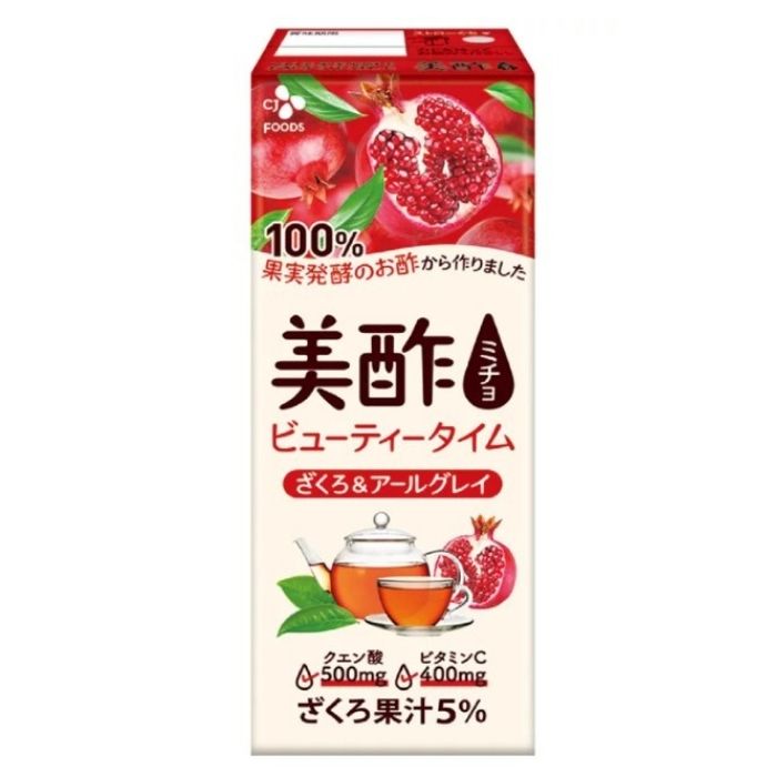 美酢 (ミチョ) ザクロ & アールグレイ 24パック 気軽 パック お酢風味 まとめ買い 2