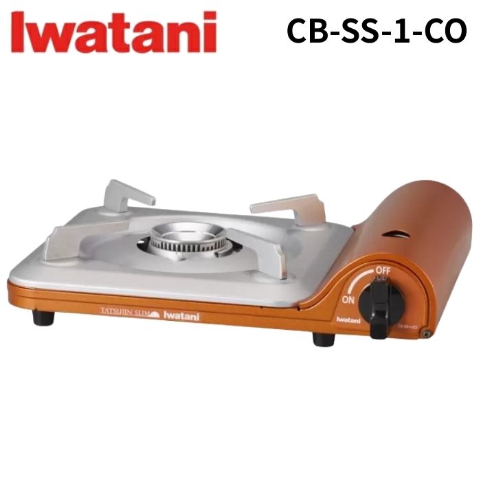 イワタニ Iwatani カセットコンロ 達人スリム CB-SS-1-CO マグネット着脱式 ヒートパネル搭載 キャンプ アウトドア バーベキュー 卓上コンロ 卓上カセットコンロ 日本製