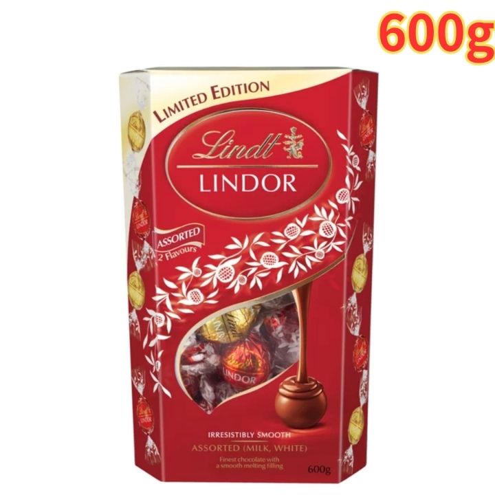 リンツ リンドール レッド アソート 600g 1箱 2種のアソート 個包装 ギフト 大容量
