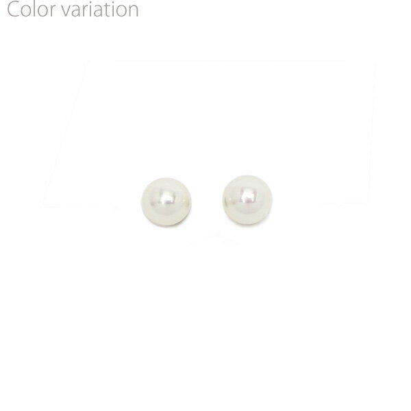ピアス 貝パール 4mm 18金 K18 ポストピアス | アクセサリー レディース 女性 ゴールド プレゼント ギフト 結婚式 誕生日 おしゃれ オシャレ かわいい 可愛い シンプル 20代 30代 40代 50代