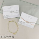 ブレスレット ニッケルフリー ダブル ハート メタル チェーン フィックスブレスレット | OSEWAYA アクセサリー レディース 女性 大人 プレゼント ギフト 結婚式 誕生日 オシャレ