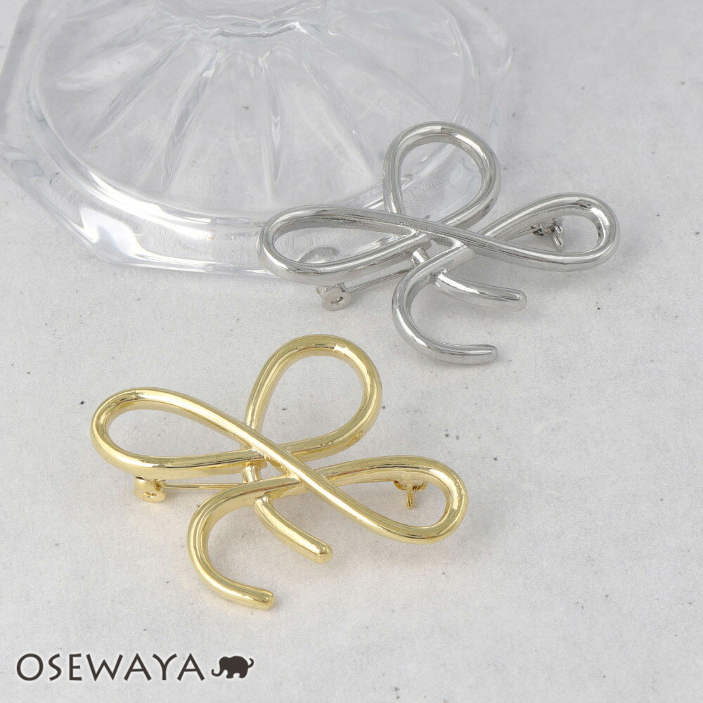 【30％OFFクーポン配布中】【送料無料】ブローチ ニュアンス ライン メタル ピンタイプ | OSEWAYA アクセサリー レディース 卒業式 入学式 卒園式 フォーマル 結婚式 ピン おしゃれ オシャレ かわいい 可愛いのサムネイル