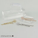 ヘアピン ニッケルフリー 雪の結晶 パール ストーン メタル 2本セット アメピン | OSEWAYA ヘアアクセサリー ヘアアクセ レディース 女性 大人 プ...