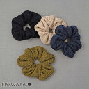 シュシュ ボリューム ニット ヘアゴム ヘアポニー | OSEWAYA ヘアアクセサリー ヘアアクセ レディース 女性 大人 プレゼント ギフト 結婚式 カジュ...