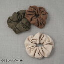 シュシュ リブ ニット ヘアゴム ヘアポニー | OSEWAYA ヘアアクセサリー ヘアアクセ レディース 女性 大人 プレゼント ギフト 結婚式 カジュアル ...