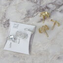 ヘアカフ ミニセットカフ メタル プレート ウェーブ ライン クロス 3個セット ヘアポニー ポニーフック | OSEWAYA ヘアアクセサリー ヘアアクセ レディース 女性 大人っぽい プレゼント