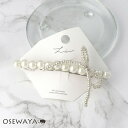 バレッタ ニッケルフリー リボン ビーズ パール バレッタ | OSEWAYA ヘアアクセサリー ヘアアクセ レディース 女性 大人 プレゼント ギフト 結婚式...