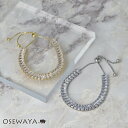 ブレスレット ニッケルフリー メタル キュービックジルコニア レクタングル スライドボール チェーンブレスレット | OSEWAYA アクセサリー レディース 女性 大人 プレゼント ギフト 結婚式