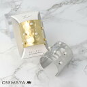 【5/9夜限定20%OFFクーポン】ヘアカフ メタル ハンマーワーク パール ドット ヘアポニー ポニーフック | OSEWAYA ヘアアクセサリー ヘアアクセ...