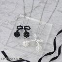 【送料無料】ネックレス yura ニッケルフリー メタル ビーズ チェリー ボールチェーン ショートネックレス | OSEWAYA アクセサリー レディース 女性 大人 プレゼント ギフト 結婚式 誕生日