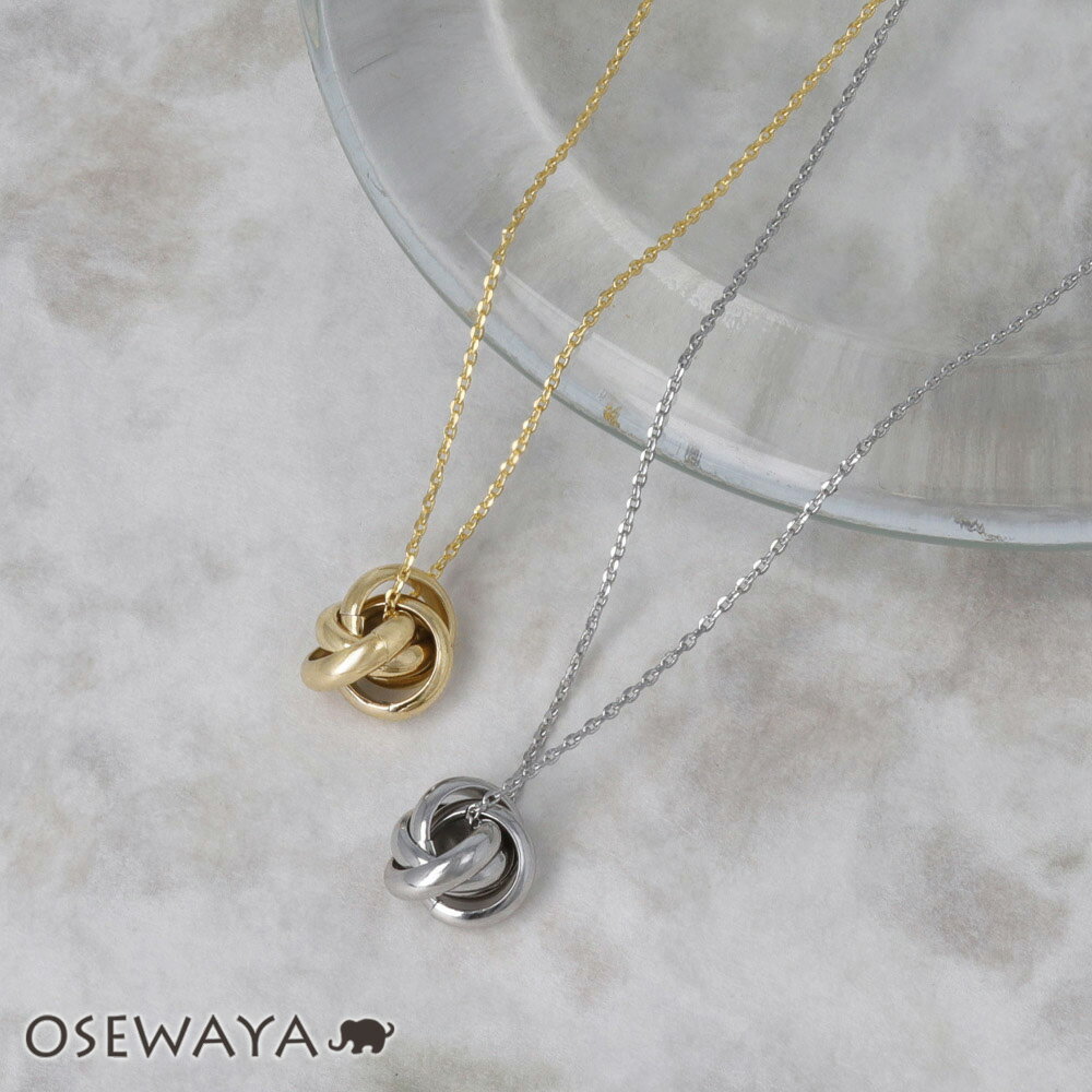 【楽天スーパーSALE 半額】ネックレス ニッケルフリー メタル クロス トリプル リング プチネックレス | OSEWAYA ヘアアクセサリー ヘアアクセ レ...