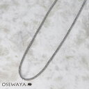 【送料無料】ネックレス ステンレス シルバー メタルビーズ ミニ スクエア ショートネックレス | OSEWAYA アクセサリー レディース 女性 大人 プレゼント ギフト 結婚式 誕生日 おしゃれ オシャレ かわいい 可愛い