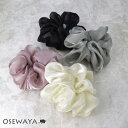 シュシュ ボリューム シャイニー ビッグ ヘアゴム ヘアポニー | OSEWAYA ヘアアクセサリー ヘアアクセ レディース 女性 大人 プレゼント ギフト 結...