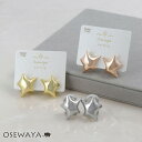【送料無料】イヤリング ニッケルフリー 星 スター メタル シリコンカバー付き クリップイヤリング | OSEWAYA アクセサリー レディース 女性 大人 プ...