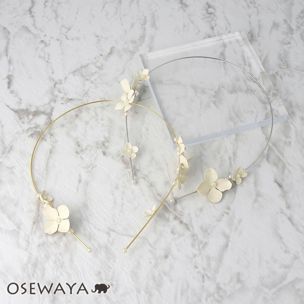 パール（カチューシャ） Classy GARDEN カチューシャ バックカチューシャ 2way フラワー 花 リーフ パール サイド | OSEWAYA ヘアアクセサリー ヘアアクセ レディース ヘアアレンジ 女性 大人 痛くない 結婚式 カジュアル おしゃれ オシャレ かわいい 可愛い シンプル