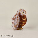 ヘアクリップ フクロウ 梟 鳥 動物 アニマル マーブル バンスクリップ | OSEWAYA ヘアアクセサリー ヘアアクセ レディース 女性 大人 プレゼント ギフト 結婚式 カジュアル おしゃれ オシャレ かわいい 可愛い