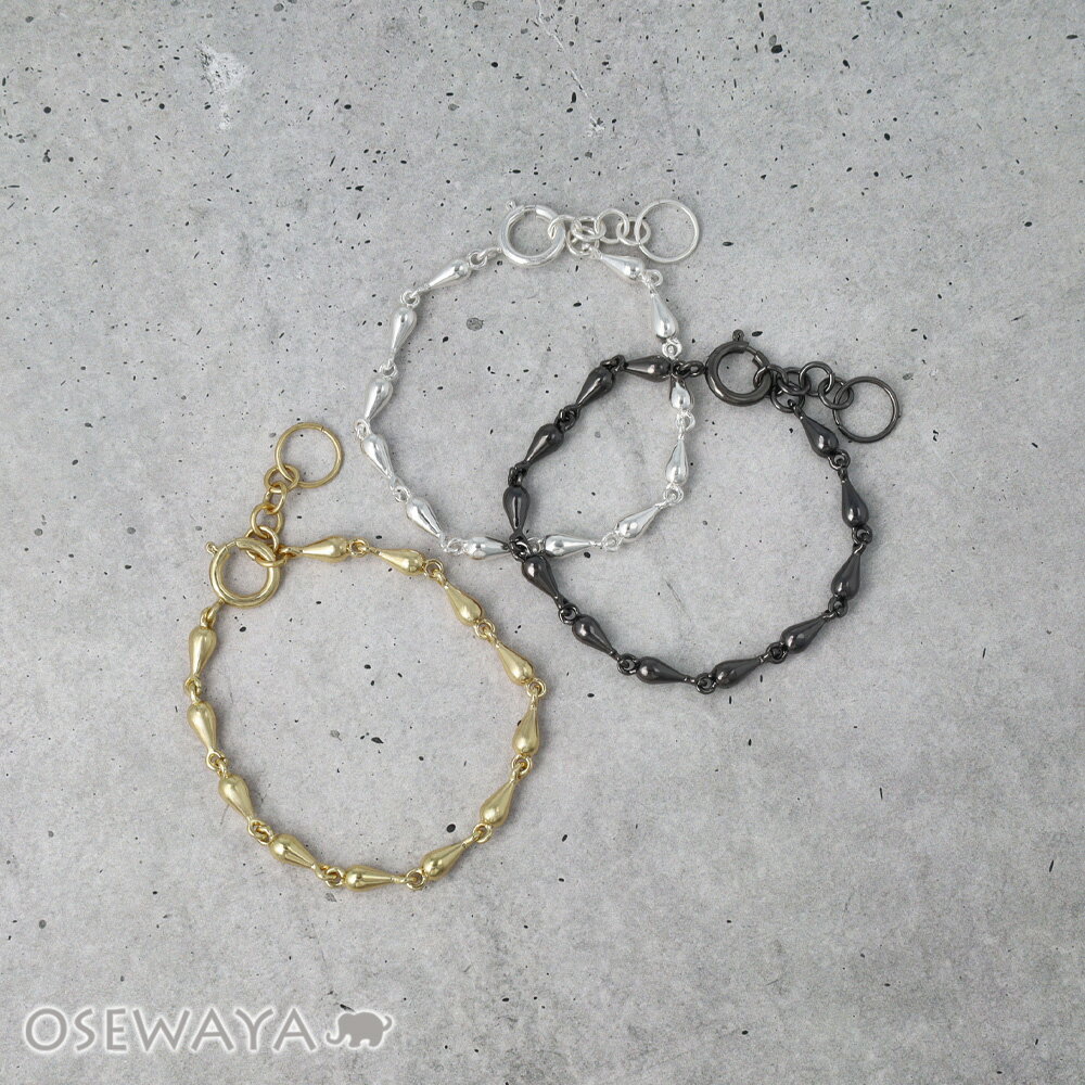 乐天商城 - ブレスレット Awesome ニッケルフリー メタル ドロップ チェーンブレスレット | OSEWAYA アクセサリー レディース 女性 大人 プレゼント ギフト 結婚式 誕生日 おしゃれ オシャレ かわいい 可愛い