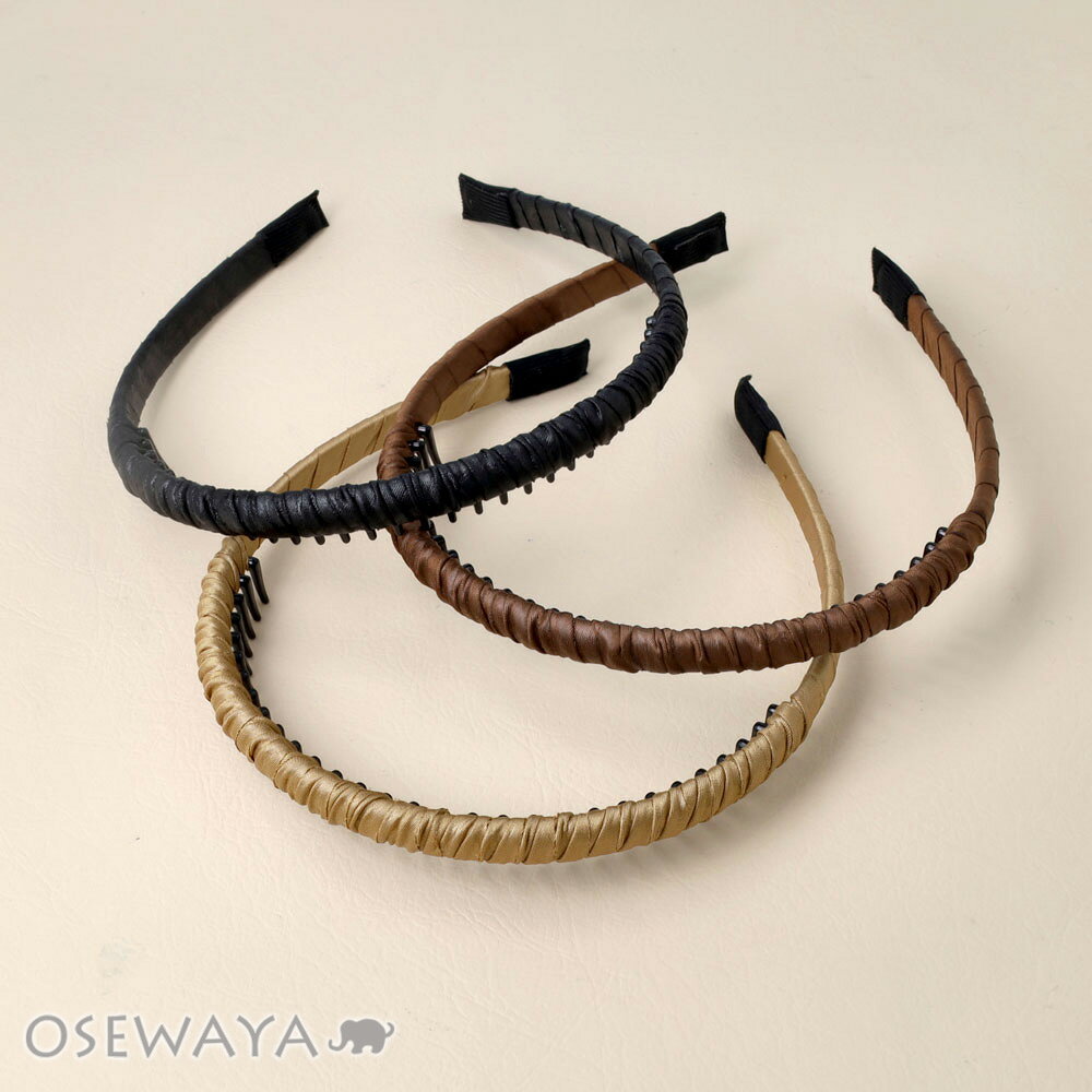 【5/9 限定2時間50％OFF】カチューシャ リボン ベーシックカラー コームカチューシャ | OSEWAYA ヘアアクセサリー ヘアアクセ レディース ヘアアレンジ 女性 大人 痛くない 結婚式 カジュアル おしゃれ オシャレ かわいい 可愛い
