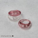 リング メルト ぷっくり ボリューム トリプル パール クリア カラー 12号 指輪 | OSEWAYA アクセサリー レディース 女性 大人 プレゼント ギフト 結婚式 誕生日 おしゃれ オシャレ かわいい 可愛い