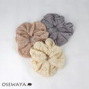 シュシュ フラワー レース カラー ビッグ | OSEWAYA ヘアアクセサリー ヘアアクセ レディース 女性 大人 プレゼント ギフト 結婚式 カジュアル お...