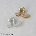 ヘアクリップ マット メタル ウェーブ ライン バンスクリップ | OSEWAYA ヘアアクセサリー ヘアアクセ レディース 女性 大人 プレゼント ギフト 結婚式 カジュアル おしゃれ オシャレ かわいい 可愛い