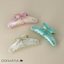 ヘアクリップ スターフィッシュ マーブル カラー ストーン バンスクリップ | OSEWAYA ヘアアクセサリー ヘアアクセ レディース 女性 大人 プレゼント ギフト 結婚式 カジュアル おしゃれ オシャレ かわいい 可愛い