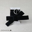 ヘアカフ リボンテープ ベロア メタル サークル | OSEWAYA ヘアアクセサリー ヘアアクセ レディース 女性 大人 プレゼント ギフト 結婚式 カジュアル おしゃれ オシャレ かわいい 可愛い