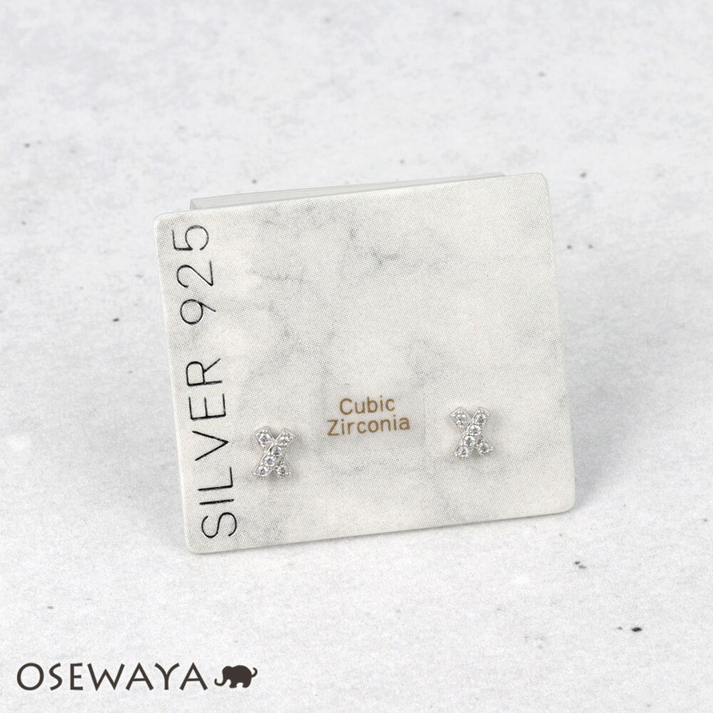 乐天商城 - ピアス ニッケルフリー シルバー925 ミニ クロス スタッドピアス | OSEWAYA アクセサリー レディース 女性 大人 プレゼント ギフト 結婚式 誕生日 おしゃれ オシャレ かわいい 可愛い