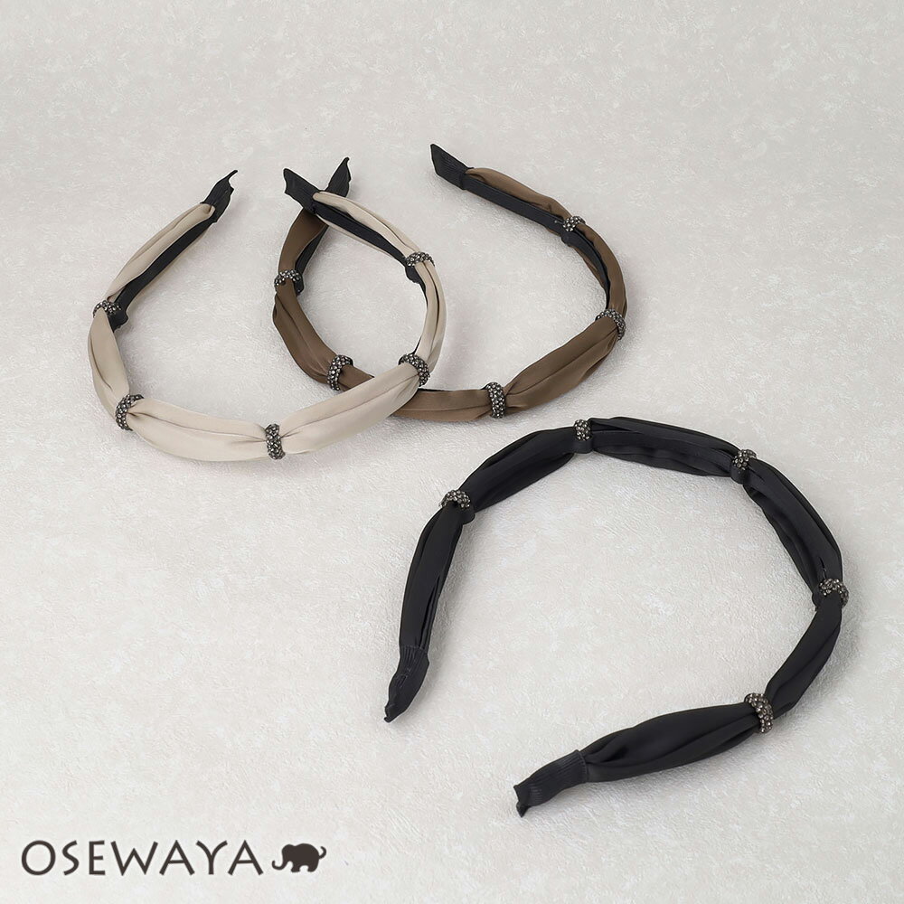 12/4限定2時間30％OFF カチューシャ ストーン 細身 | OSEWAYA ヘアアクセサリー ヘアアクセ レディース 女性 大人 プレゼント ギフト 結婚式 カジュアル おしゃれ オシャレ かわいい 可愛い