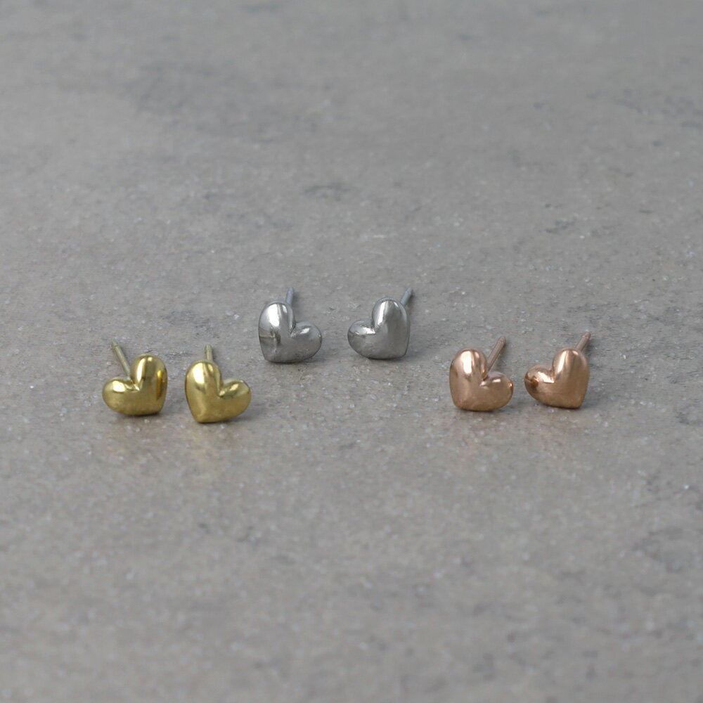 樂天商城 - ピアス ハート ステンレスポスト スタッドピアス | OSEWAYA アクセサリー 金属アレルギー レディース 女性 大人 プレゼント ギフト 結婚式 誕生日 オシャレ かわいい 可愛い