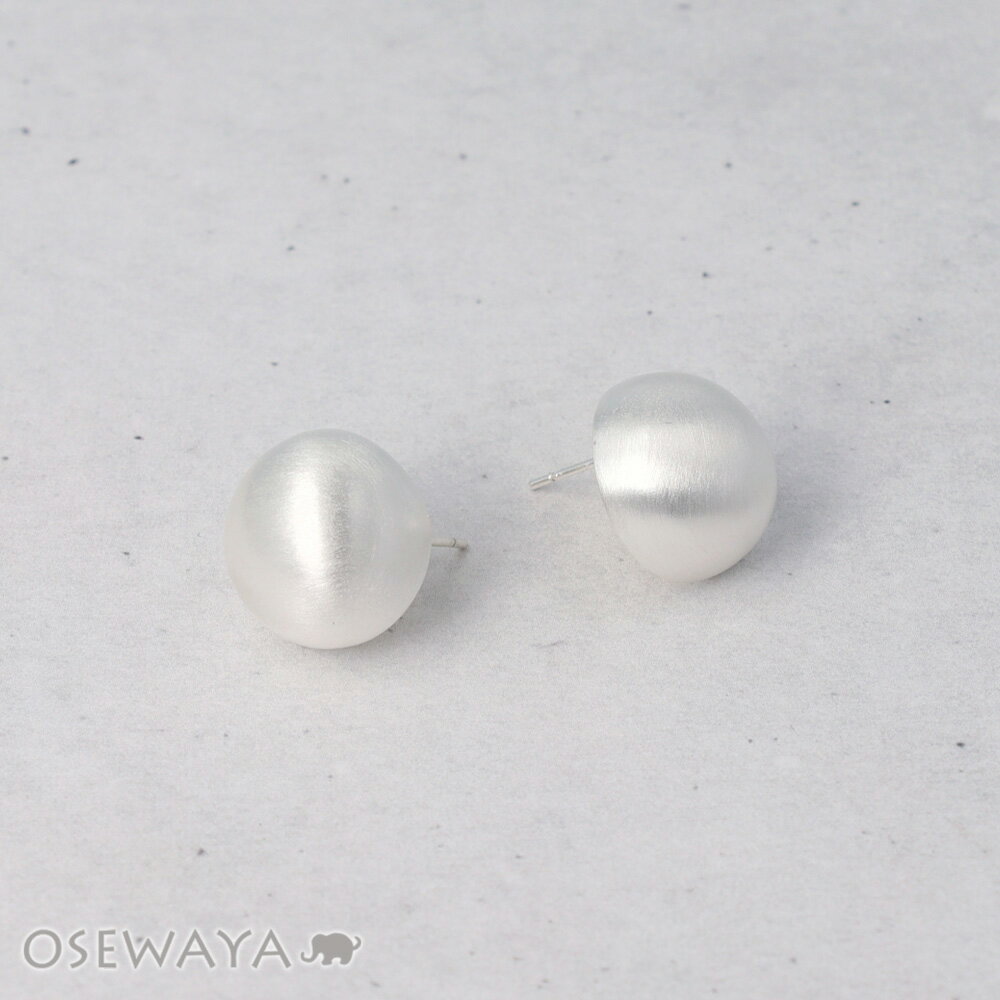 ピアス ニッケルフリー neige. セミサークル スタッドピアス OSEWAYA アクセサリー レディース 女性 大人 プレゼント ギフト 結婚式 誕生日 おしゃれ オシャレ かわいい 可愛い