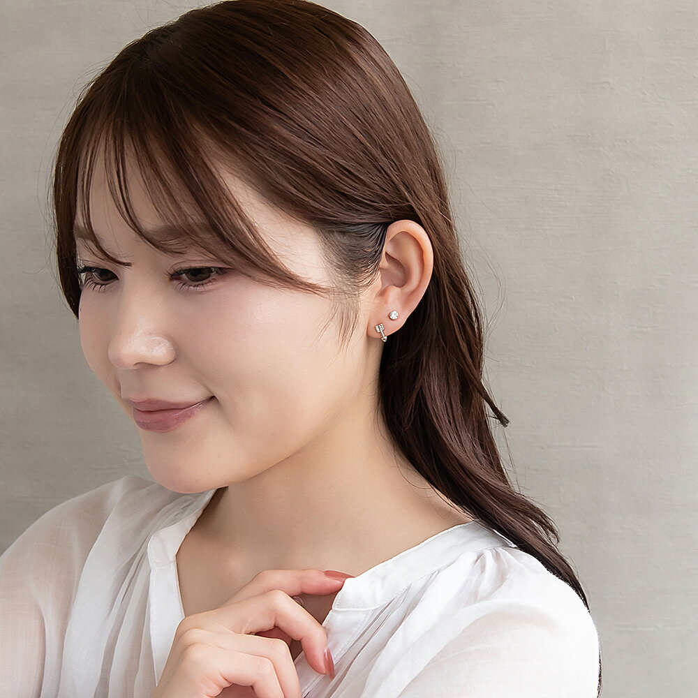 OSEWAYAのピアス ニッケルフリー 錨 羽 太陽 6個セット チタンポスト スタッドピアス | OSEWAYA アクセサリー レディース 女性 大人 プレゼント ギフト 結婚式 誕生日 おしゃれ オシャレ かわいい 可愛い｜アングル2
