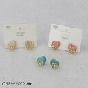 ピアス ニッケルフリー メタル 合成キャッツアイ ハート ミニ フラワー 花 パール チタンポスト スタッドピアス | OSEWAYA アクセサリー レディース 女性 大人 プレゼント ギフト 結婚式 誕生日 おしゃれ オシャレ