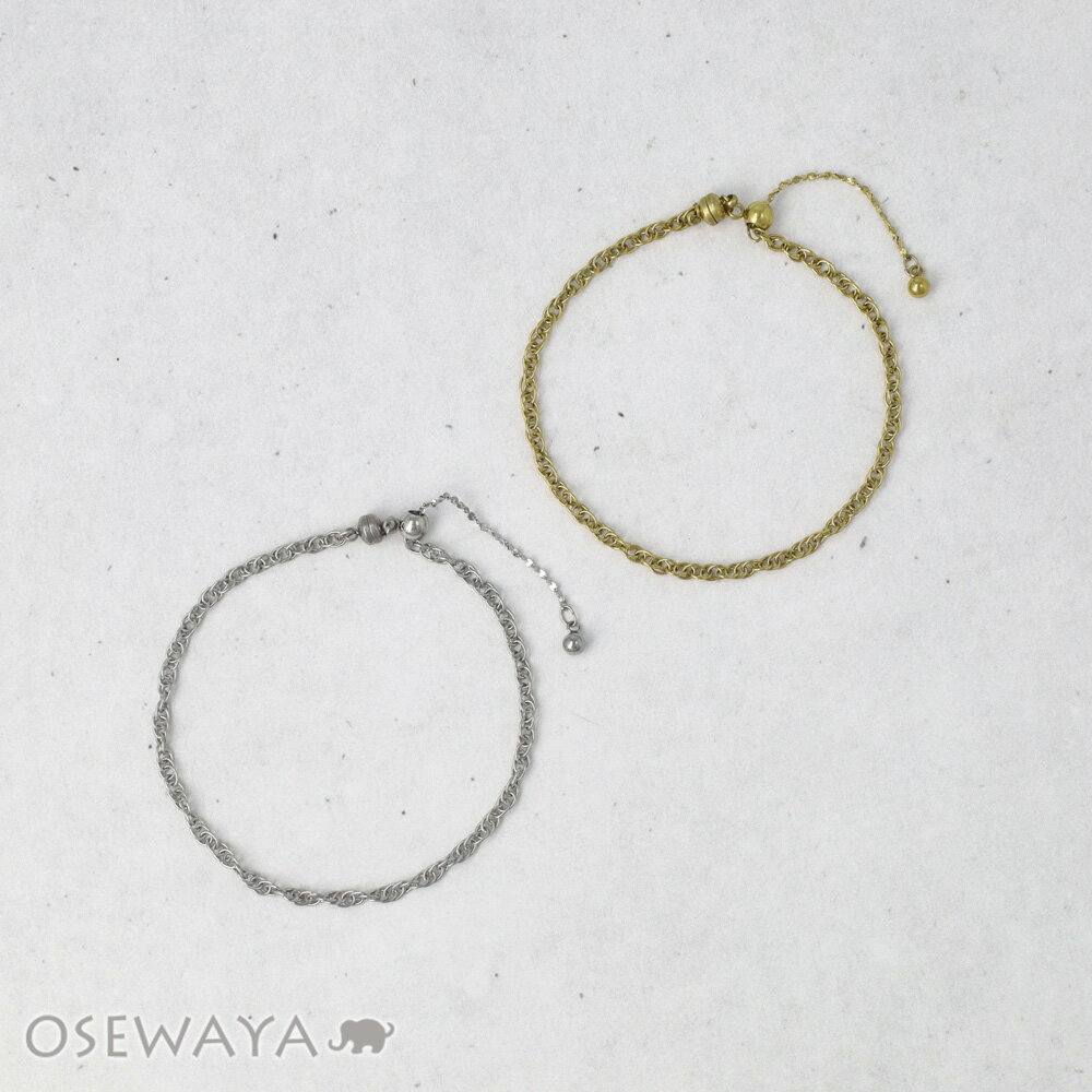 乐天商城 - ブレスレット ステンレス メタル チェーン マグネットブレスレット | OSEWAYA アクセサリー レディース 女性 大人 プレゼント ギフト 結婚式 誕生日 おしゃれ オシャレ かわいい 可愛い