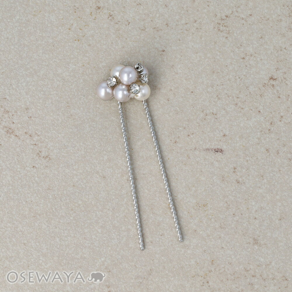 乐天商城 - Classy ヘアピン ストーン パール ミックスカラー Uピン | OSEWAYA ヘアアクセサリー ヘアアクセ レディース 女性 大人 プレゼント ギフト 結婚式 カジュアル おしゃれ オシャレ かわいい 可愛い