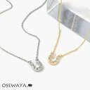 ネックレス ニッケルフリー ラインストーン 馬蹄 ホースシュー プチネックレス | OSEWAYA アクセサリー レディース …