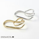 リング ニッケルフリー メタル フリーサイズ ダブルリング ツーフィンガーリング 指輪 | OSEWAYA アクセサリー レディース 女性 大人 プレゼント ギフト 結婚式 誕生日