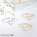 リング ニッケルフリー キュービックジルコニア ハート 9号 11号 指輪 | OSEWAYA 金属アレルギー アクセサリー レディース 女性 大人 プレゼント ギフト 結婚式 誕生日 オシャレ