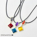 ネックレス 合成キャッツアイ 磁石 マグネット 紐 コード ショートネックレス | OSEWAYA アクセサリー レディース 女性 大人 プレゼント オシャレ かわいい