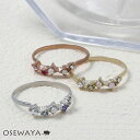 リング ニッケルフリー ストーン パール 4号 ピンキーリング 指輪 | OSEWAYA アクセサリー レディース 金属アレルギー 女性 大人 プレゼント 誕生...