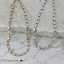 ネックレス ニッケルフリー スクエア メタル ストーン ショートネックレス | OSEWAYA アクセサリー レディース 金属アレルギー 女性 大人 プレゼント オシャレ かわいい 可愛い