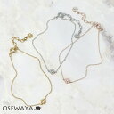 ブレスレット ニッケルフリー メタル フラワー パール チェーンブレスレット | OSEWAYA アクセサリー レディース 金属アレルギー 女性 大人 プレゼント オシャレ かわいい