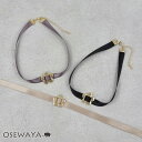 ネックレス ニッケルフリー フラワー メタル リボン チョーカー | OSEWAYA アクセサリー レディース 金属アレルギー 女性 大人 プレゼント ギフト ...